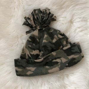 Unisex toddler Camo beanie